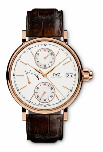 IWC Portofino Hand-Wound Monopusher Red Gold / Silver IW5151-04 (5151-04, IW515104)